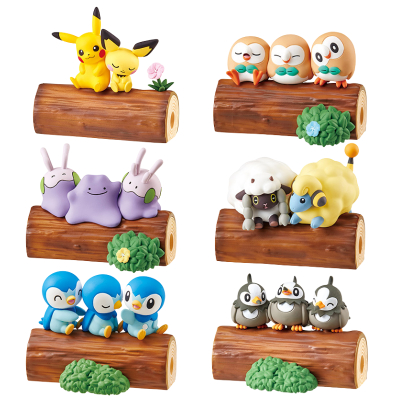 Authentic Pokemon figures re-ment Nakayoshi friends 1